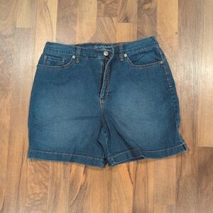 🥞 Gloria Vanderbilt Indigo Jean Shorts